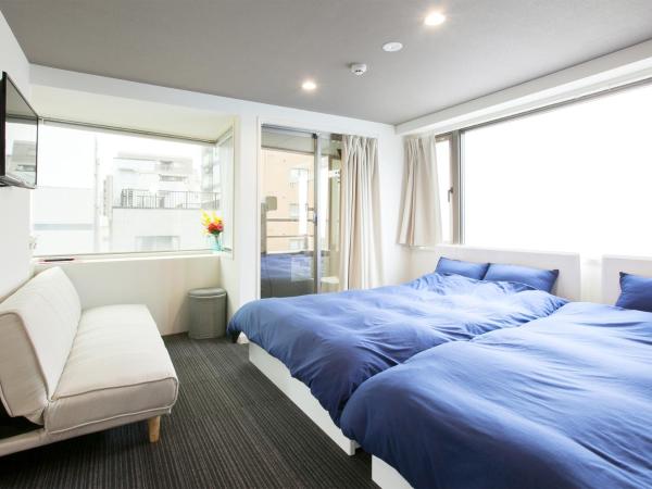 Hotel Cocoro Inn Asakusa Kuramae : photo 1 de la chambre quadruple room with bathroom #602