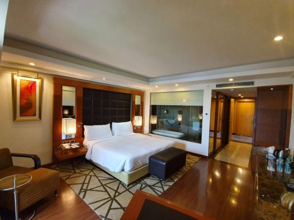 Radisson Blu Plaza Delhi Airport : photo 3 de la chambre junior suite with happy hours 03:00 pm to 08:00 pm 1+1 & airport transfers,early check in at 10 am (subject to availability), 20% discount on food & beverage