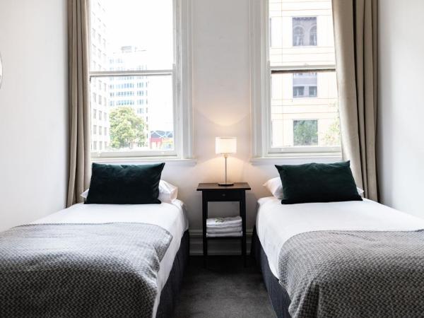 Wynyard Hotel : photo 2 de la chambre chambre lits jumeaux avec salle de bains commune