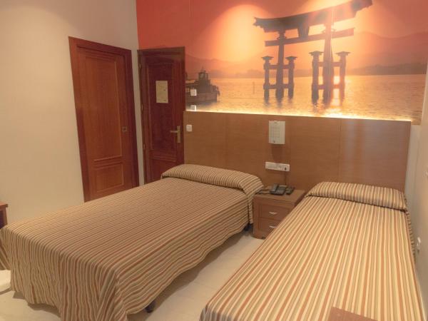 Hostal Atocha Almudena Martín : photo 2 de la chambre chambre lits jumeaux