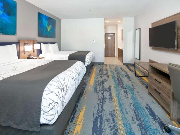 La Quinta Inn & Suites by Wyndham Dallas/Fairpark : photo 3 de la chambre hébergement lit queen-size premier avec 2 lits queen-size - non-fumeurs