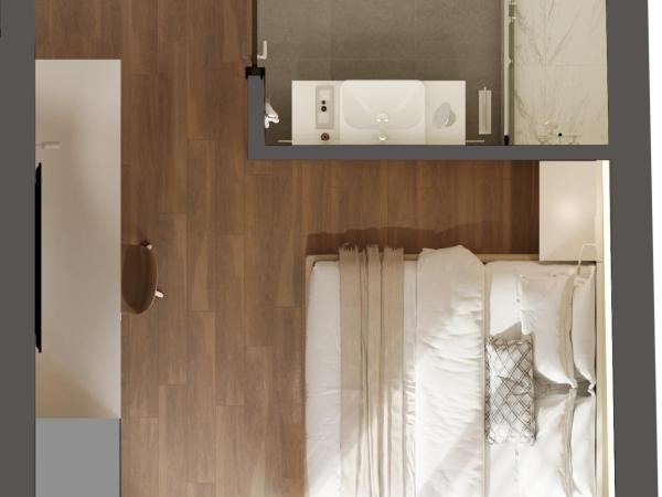 Athens Hill Luxury Apartments : photo 4 de la chambre chambre double deluxe avec balcon