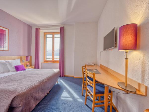 Hôtel Bon Rivage : photo 3 de la chambre chambre double ou lits jumeaux standard avec vue sur lac