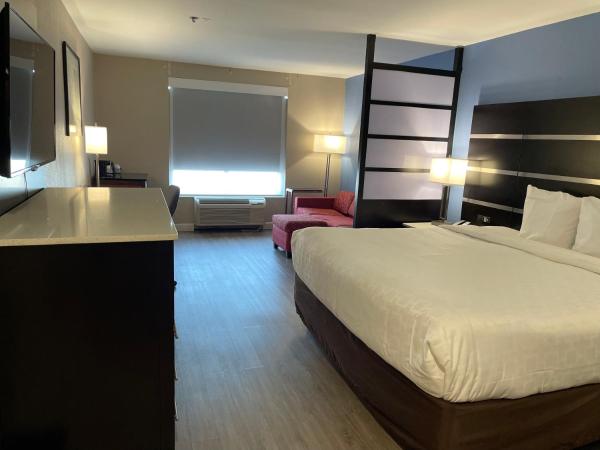 Clarion Pointe Atlanta Airport College Park : photo 4 de la chambre suite lit king-size avec canapé-lit - non-fumeurs