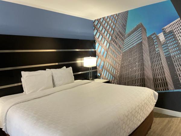 Clarion Pointe Atlanta Airport College Park : photo 1 de la chambre suite lit king-size avec canapé-lit - non-fumeurs