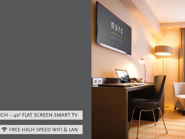 Marc München : photo 3 de la chambre chambre deluxe double ou lits jumeaux