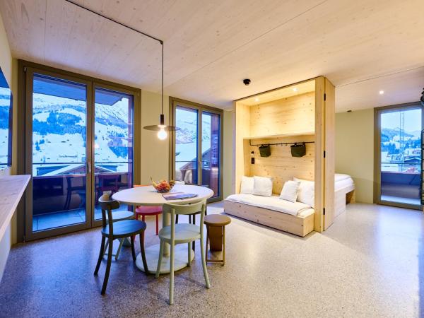 Apart Hotel Adelboden am Dorfplatz : photo 8 de la chambre deluxe mountain loft apartment