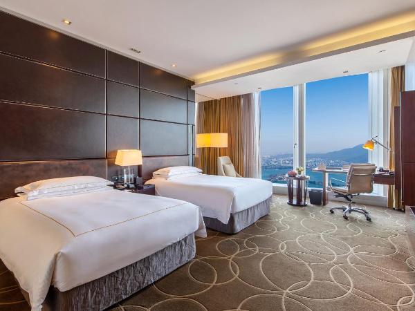 InterContinental Nanjing, an IHG Hotel : photo 1 de la chambre classic double room with two double beds and lake view