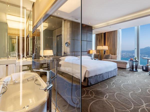 InterContinental Nanjing, an IHG Hotel : photo 2 de la chambre 1 king bed classic lake view lounge access