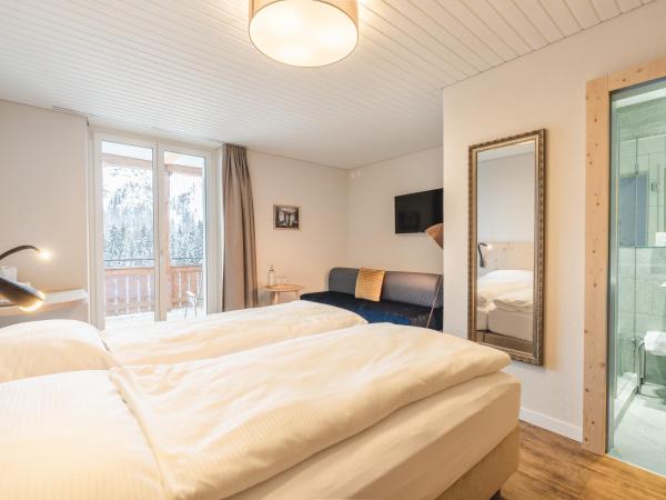Hotel Alpensonne - Panoramazimmer & Restaurant : photo 4 de la chambre chambre double deluxe avec balcon