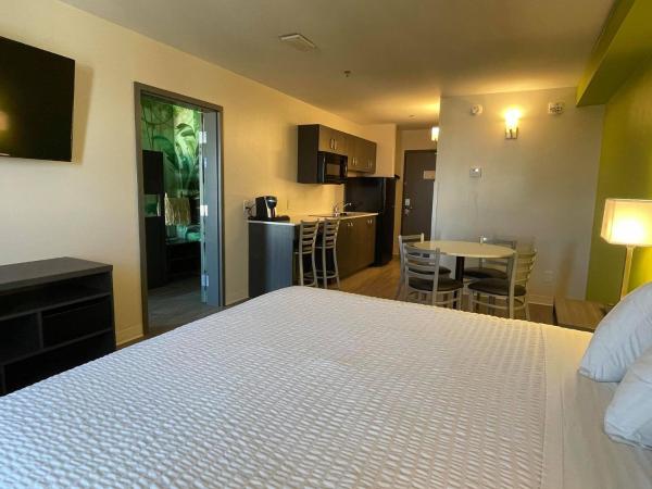 Super 8 by Wyndham Winnipeg East MB : photo 5 de la chambre one-bedroom efficiency king room - jungle theme/non-smoking