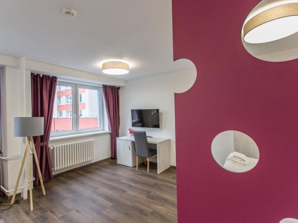 Hotel Garni VŠB : photo 3 de la chambre chambre lits jumeaux deluxe