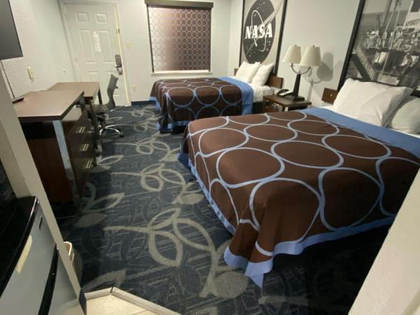 Super 8 by Wyndham Houston Hobby Airport South : photo 2 de la chambre chambre double avec 2 lits doubles - non-fumeurs