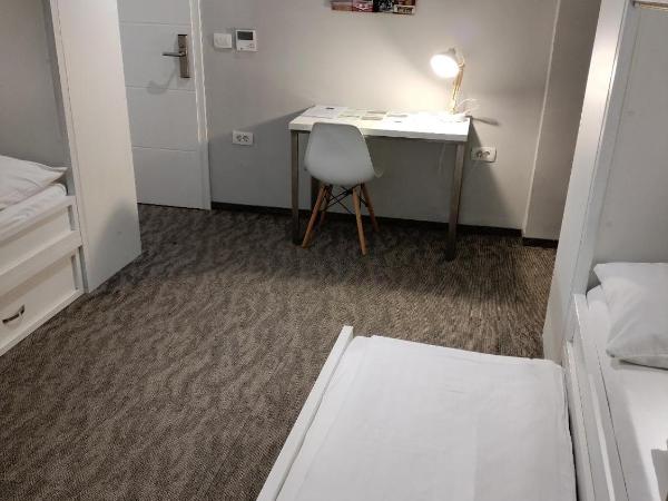 Downtown Boutique Hostel : photo 3 de la chambre chambre privée 5 lits avec salle de bains commune 