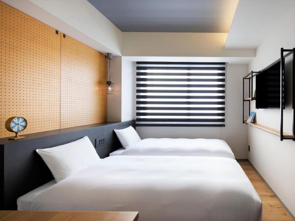 LAMP LIGHT BOOKS HOTEL fukuoka : photo 1 de la chambre chambre lits jumeaux standard