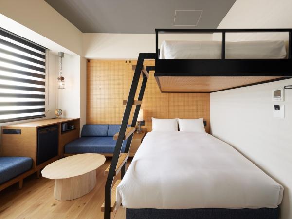 LAMP LIGHT BOOKS HOTEL fukuoka : photo 1 de la chambre chambre lits jumeaux supérieure