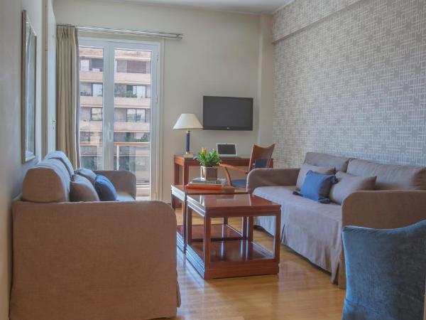 Delice Hotel - Family Apartments : photo 9 de la chambre appartement avec balcon (4 adultes)