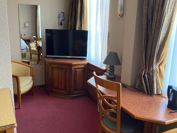 Logis Hôtel Restaurant Au Cerf d'Or : photo 10 de la chambre chambre double supérieure