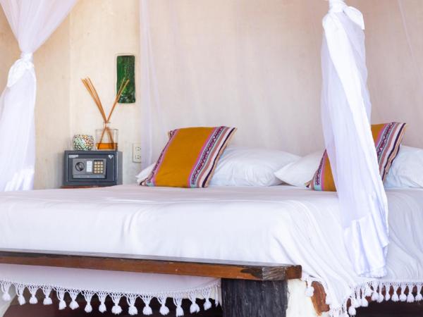 La Posada del Sol Boutique Hotel Tulum : photo 8 de la chambre suite lit king-size principale - côté océan