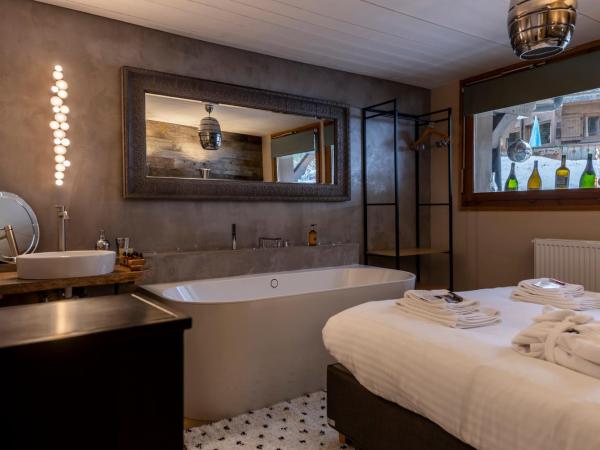 Hôtel et Chalet Au Coin Du Feu Chilly Powder : photo 6 de la chambre appartement deluxe