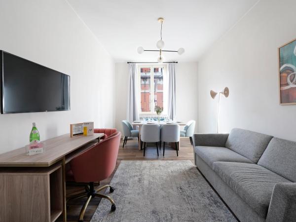 numa I Loreto Apartments : photo 5 de la chambre large 2 bedroom apartment with balcony and sofa bed