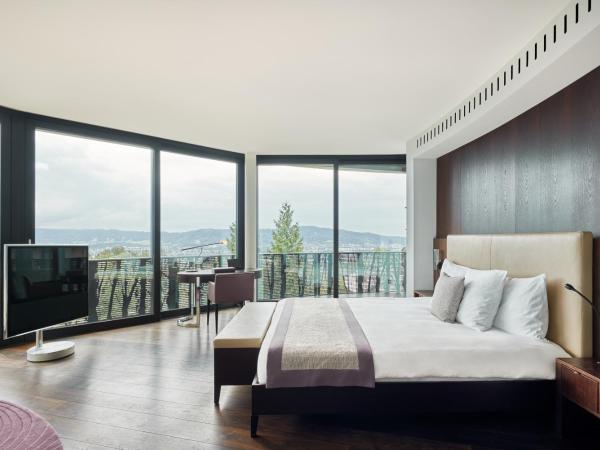 The Dolder Grand - City and Spa Resort Zurich : photo 2 de la chambre grande suite junior avec balcon - vue panoramique