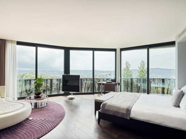 The Dolder Grand - City and Spa Resort Zurich : photo 4 de la chambre grande suite junior avec balcon - vue panoramique