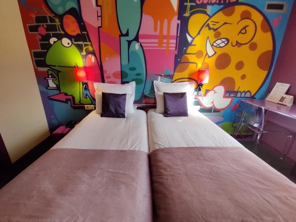 The Originals Boutique, Hôtel de l'Univers, Montluçon : photo 5 de la chambre chambre lits jumeaux standard