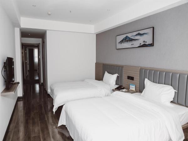 7Days Inn Xi'an East Street Zhangxueliang Memorial Hall East Door : photo 4 de la chambre selective twin room