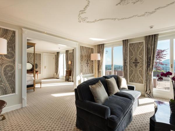 Château Gütsch : photo 3 de la chambre suite de luxe avec terrasse - vue sur lac