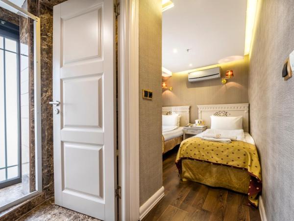 Golden Gate Hotel Topkapı : photo 2 de la chambre chambre lits jumeaux - vue sur ville