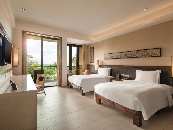 Wanda Realm Resort Sanya Haitang Bay : photo 4 de la chambre chambre lits jumeaux de luxe - vue sur océan