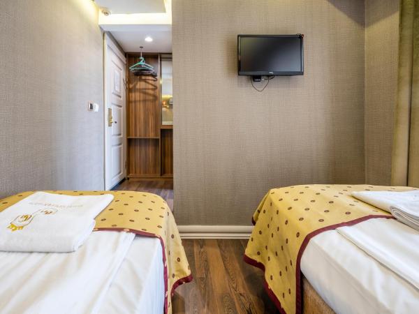 Golden Gate Hotel Topkapı : photo 4 de la chambre chambre lits jumeaux - vue sur ville