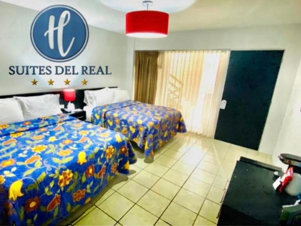 Hotel Suites del Real : photo 2 de la chambre chambre double standard avec 2 lits doubles