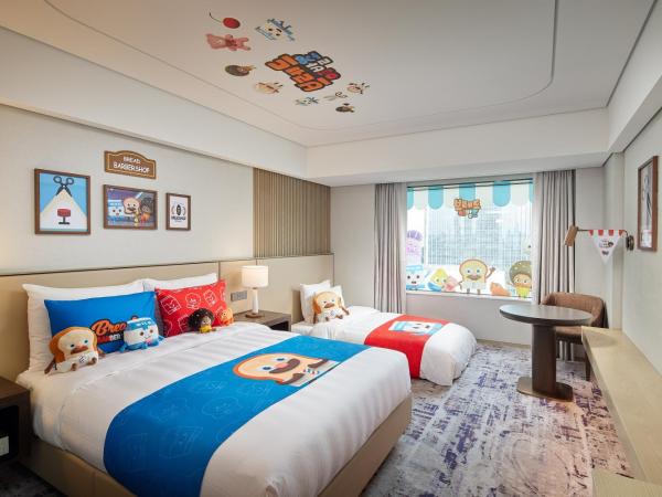 Lotte Hotel World : photo 1 de la chambre chambre double bread barbershop avec canapé-lit