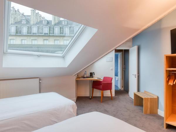 Hôtel du Jeu de Paume : photo 4 de la chambre chambre lits jumeaux - vue sur jardin