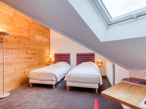 Hôtel du Jeu de Paume : photo 2 de la chambre chambre lits jumeaux - vue sur jardin