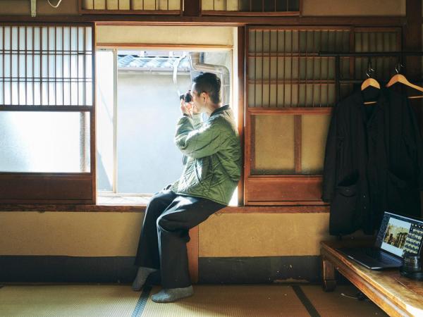 Gojo Guest House : photo 4 de la chambre chambre lits jumeaux de style japonais avec salle de bains commune