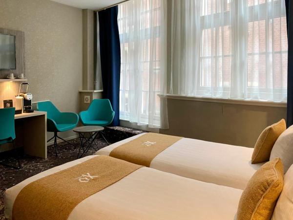 XO Hotels City Centre : photo 2 de la chambre chambre lits jumeaux