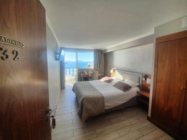 Le Rhul : photo 4 de la chambre chambre double supérieure - vue sur mer