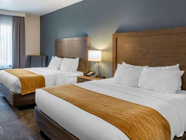 Comfort Inn & Suites Salt Lake City Airport : photo 3 de la chambre chambre 2 lits queen-size - non-fumeurs