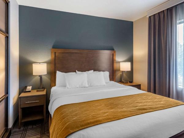 Comfort Inn & Suites Salt Lake City Airport : photo 4 de la chambre suite lit king-size avec canapé-lit - non-fumeurs