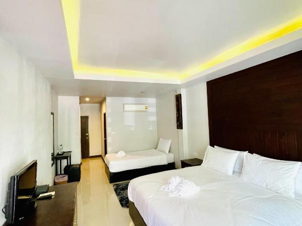 The leaf&pool kohlarn เดอะลีฟ&พลู ที่พักเกาะล้าน : photo 6 de la chambre chambre lit king-size ou lits jumeaux supérieure
