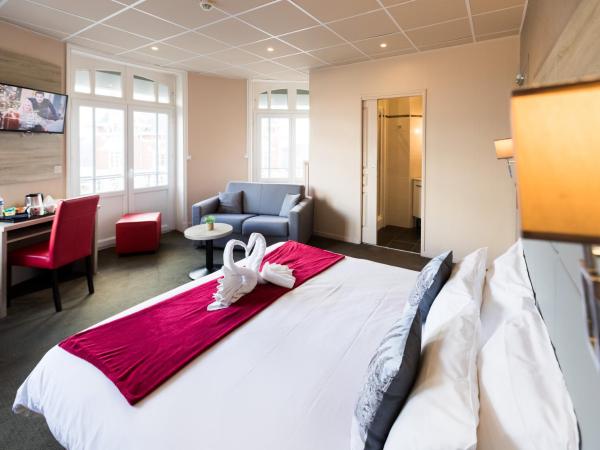 Hotel de la Terrasse : photo 3 de la chambre chambre familiale supérieure