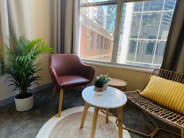 Europa Melbourne : photo 2 de la chambre dortoir privé de 2 lits avec salle de bains commune (2 personnes)