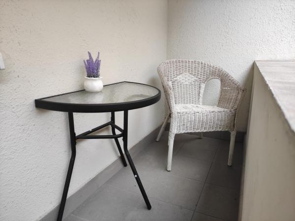 Hostel Helvetia - PRIVATE ROOMS in CITY CENTER and OLD TOWN : photo 8 de la chambre studio avec balcon