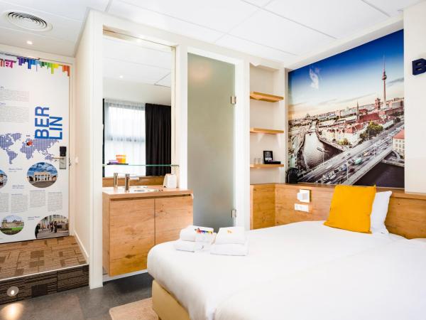 Citiez Hotel Amsterdam : photo 3 de la chambre chambre lits jumeaux (parking gratuit inclus)