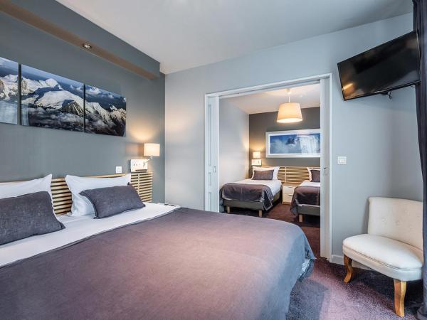 Eden Hotel, Apartments and Chalet Chamonix Les Praz : photo 1 de la chambre chambre familiale (4 adultes) 