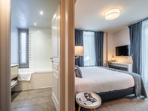 Eden Hotel, Apartments and Chalet Chamonix Les Praz : photo 3 de la chambre chambre double ou lits jumeaux - vue sur mont-blanc