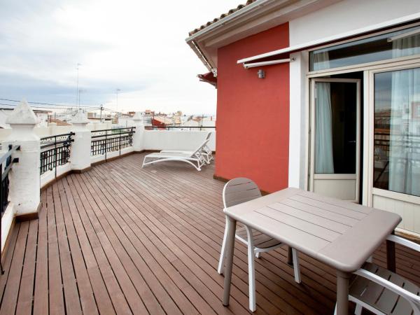 Petit Palace Ruzafa : photo 8 de la chambre chambre double avec terrasse